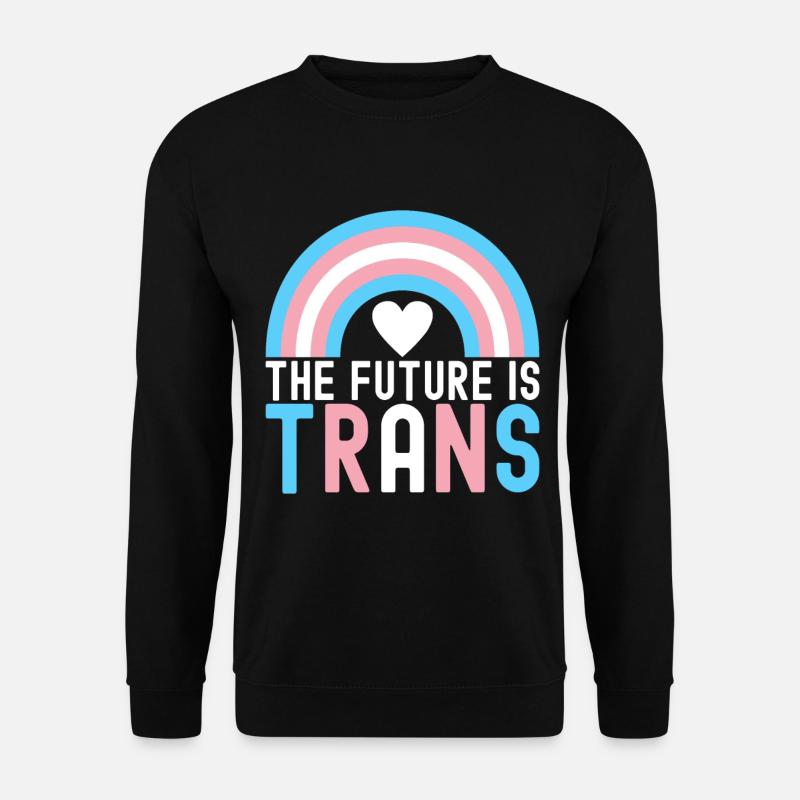 Transgender Trans LGBTQ - Unisex Sweatshirt - black