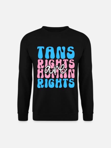 Transgender Trans LGBTQ - Unisex Sweatshirt - black