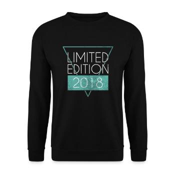Limited Edition 2018 - Unisex Pullover - Schwarz - Vorne - Alina (178cm) & Michal (187cm)
