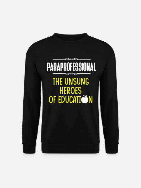 Aide-éducateur de l’enseignant - Sweat-shirt Unisexe - noir