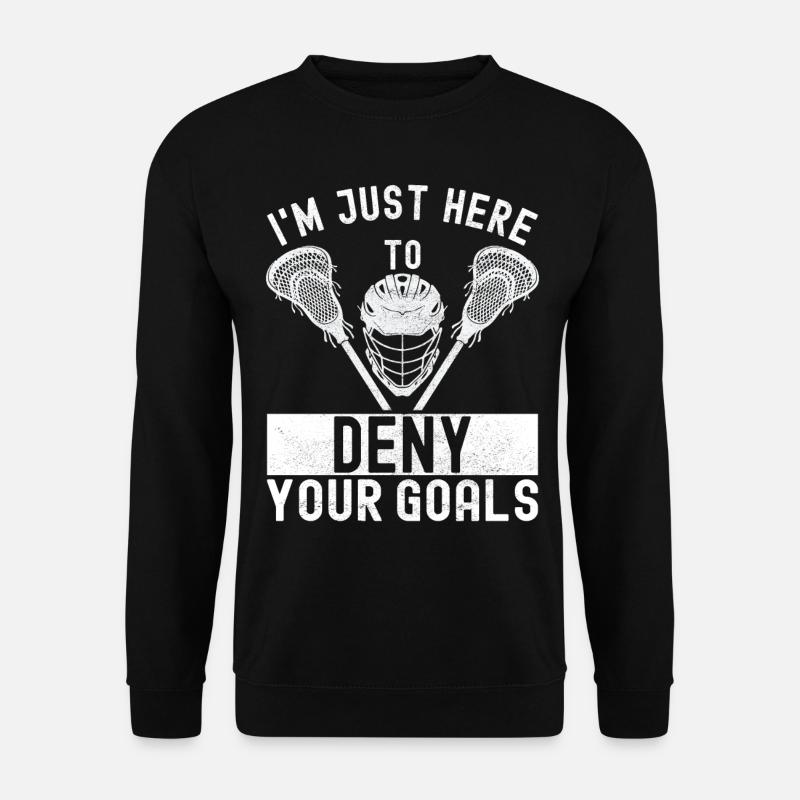 Lacrosse - Unisex Pullover - Schwarz