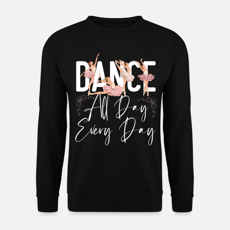 Ballet Dancer Dance Girl Ballerina - Unisex Pullover - Schwarz