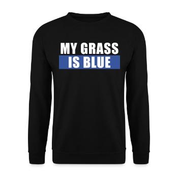 Banjo Shirts For Men Bluegrass Appalachia Folk - Unisex Sweatshirt - black - Front - Alina (178cm) & Michal (187cm)