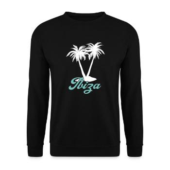 Ibiza - Unisex Pullover - Schwarz - Vorne - Alina (178cm) & Michal (187cm)