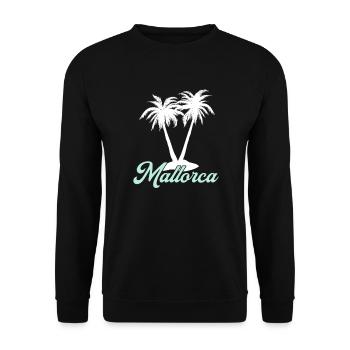 Mallorca - Unisex Pullover - Schwarz - Vorne - Alina (178cm) & Michal (187cm)