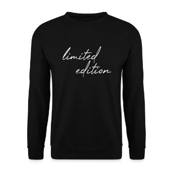 Limited Edition - Unisex Sweatshirt - black - Front - Alina (178cm) & Michal (187cm)