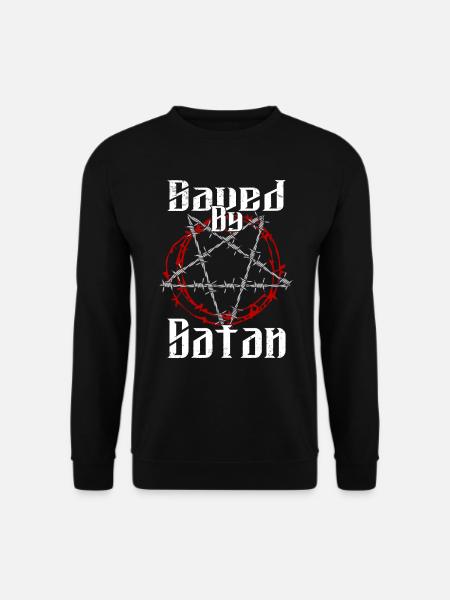 Satan Beelzebub Devil Gothic Pentagram Mystical - Unisex Sweatshirt - black