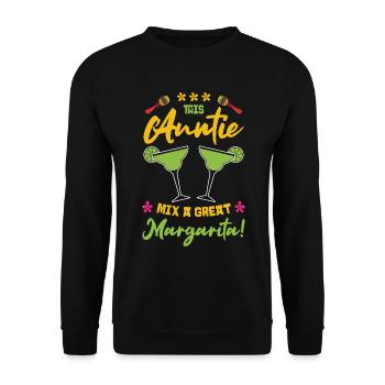 Cinco de Mayo Feiertag Eltern Fiesta Party - Unisex Pullover - Schwarz - Vorne - Alina (178cm) & Michal (187cm)