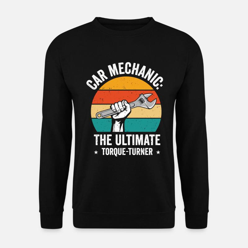 Car Mechanic Auto Engine Repair - Unisex Sweatshirt - black