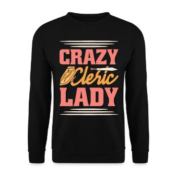 Jeu de rôle en direct GN - Sweat-shirt Unisexe - noir - Devant - Alina (178cm) & Michal (187cm)