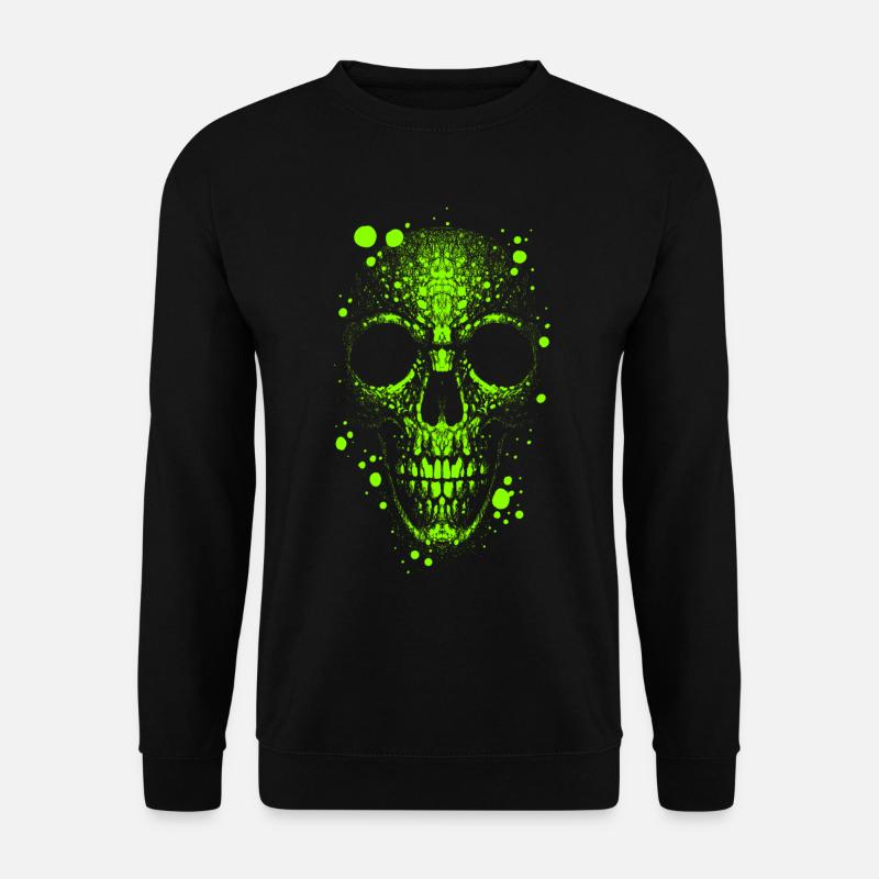 Totenkopf Skull - Unisex Pullover - Schwarz