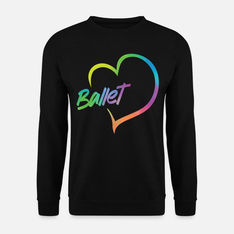Ballet Danseuse Danse Ballerine - Sweat-shirt Unisexe - noir