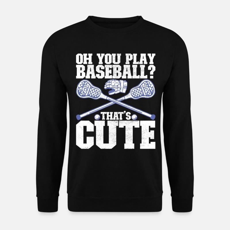 Lacrosse - Unisex Sweatshirt - black