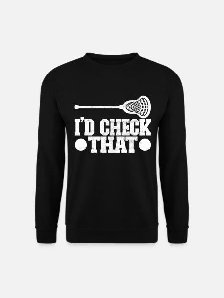 Lacrosse - Unisex Pullover - Schwarz