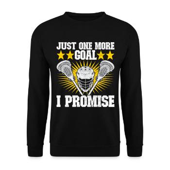 Lacrosse - Unisex Pullover - Schwarz - Vorne - Alina (178cm) & Michal (187cm)
