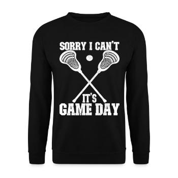 Lacrosse - Unisex Pullover - Schwarz - Vorne - Alina (178cm) & Michal (187cm)