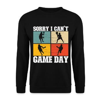 Lacrosse - Unisex Pullover - Schwarz - Vorne - Alina (178cm) & Michal (187cm)