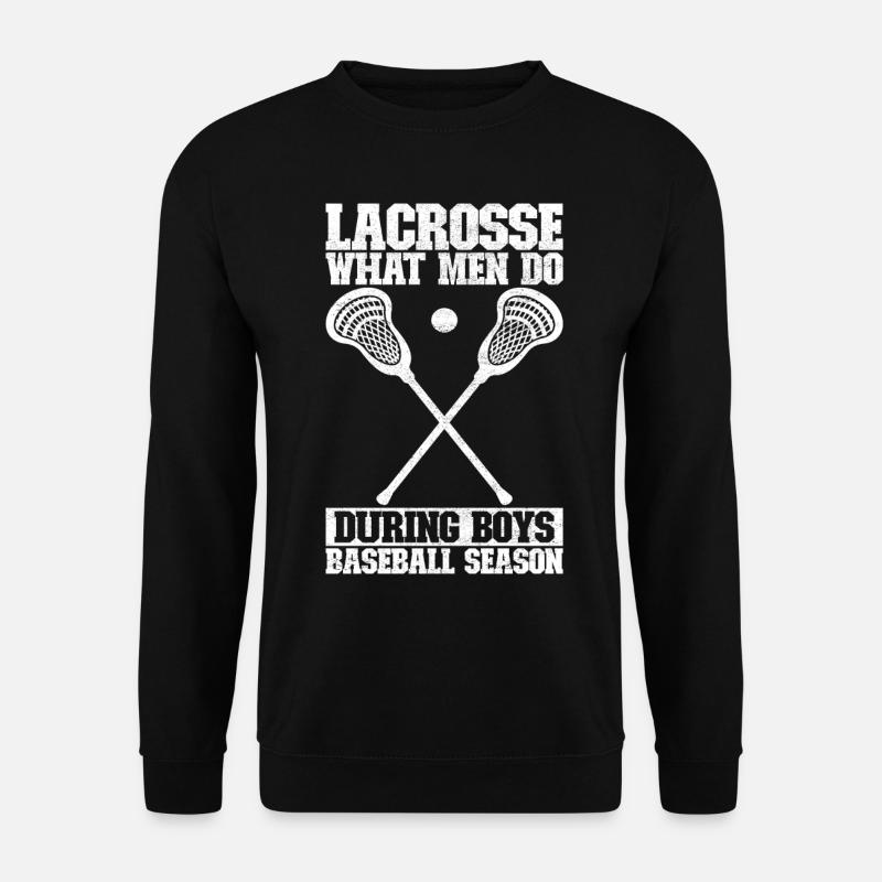 Lacrosse - Unisex Sweatshirt - black