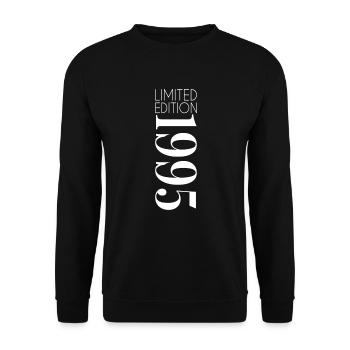 Édition limitée 1995 - Sweat-shirt Unisexe - noir - Devant - Alina (178cm) & Michal (187cm)