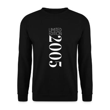 Limited Edition 2005 - Unisex Pullover - Schwarz - Vorne - Alina (178cm) & Michal (187cm)