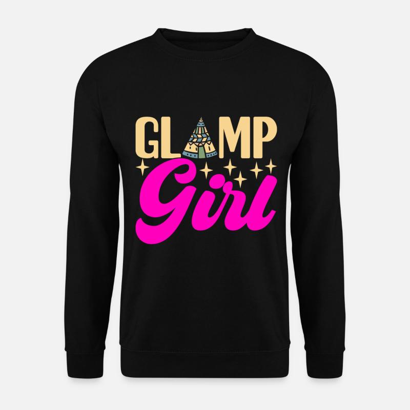 Glamping Glamper - Unisex Sweatshirt - black