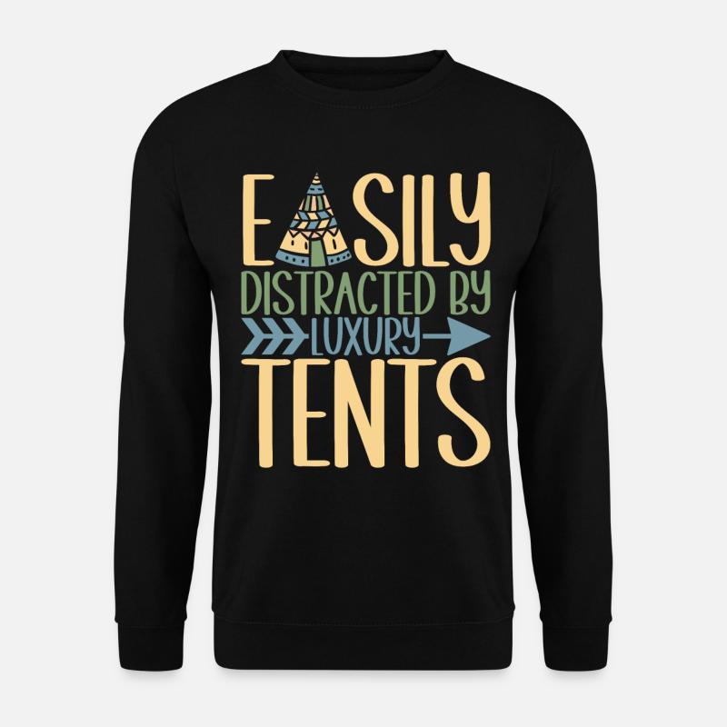 Glamping Glamper - Sweat-shirt Unisexe - noir