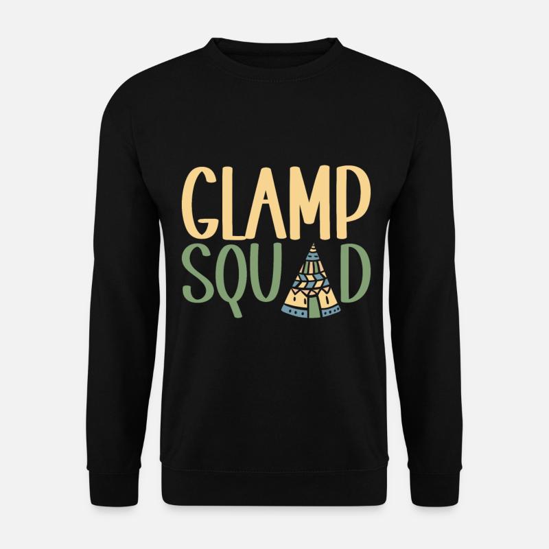 Glamping Glamper - Unisex Sweatshirt - black