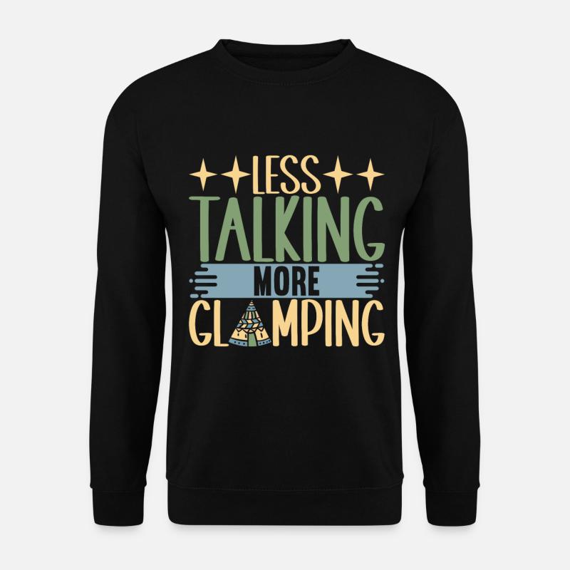 Glamping Glamper - Unisex Sweatshirt - black