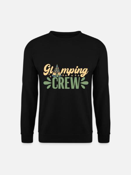 Glamping Glamper - Sweat-shirt Unisexe - noir
