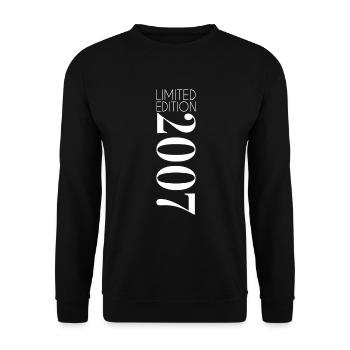 Limited Edition 2007 - Unisex Pullover - Schwarz - Vorne - Alina (178cm) & Michal (187cm)