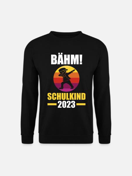 Schulkind 2023 Schulbeginn Einschulung - Unisex Pullover - Schwarz