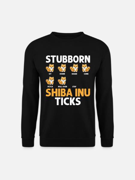 Shiba Inu Hundeliebhaber Welpenzüchter Haustier - Unisex Pullover - Schwarz