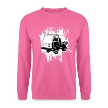 Multicar M25 Multicar Nouveaux camions Multricar - Sweat-shirt Unisexe - rose - Devant