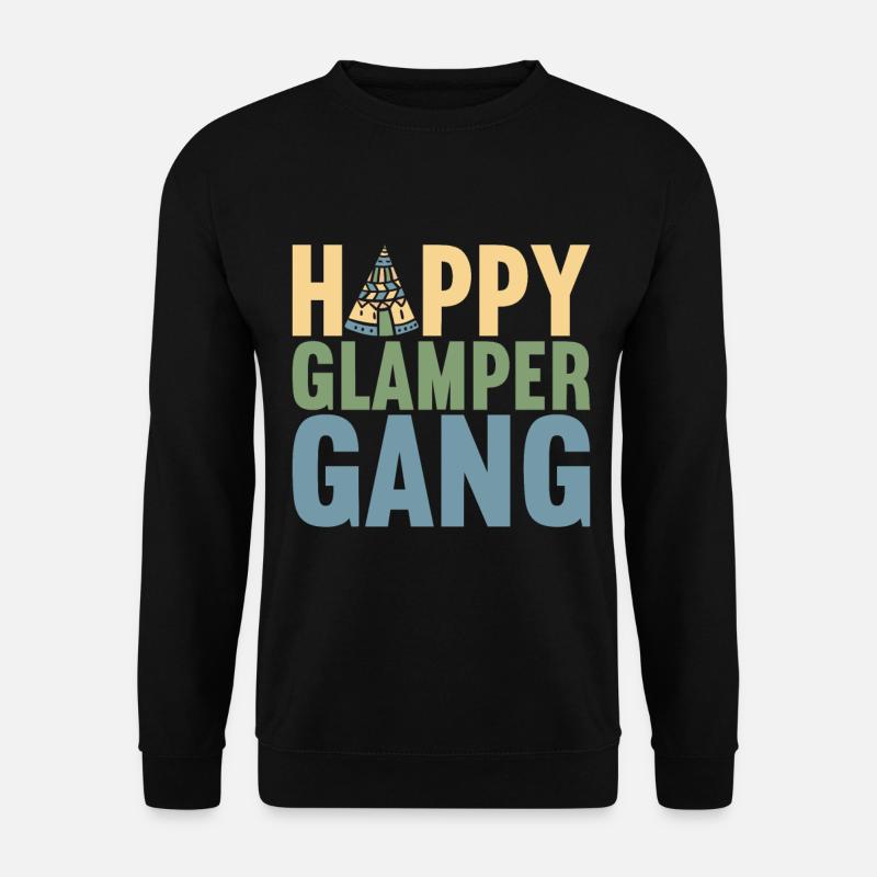 Glamping Glamper - Unisex Sweatshirt - black