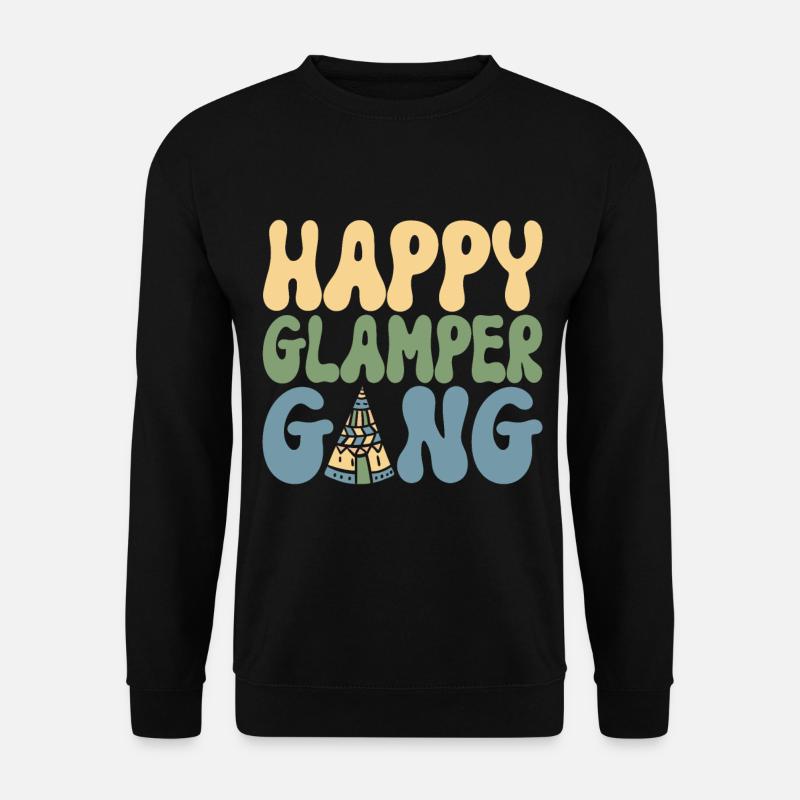 Glamping Glamper - Unisex Sweatshirt - black