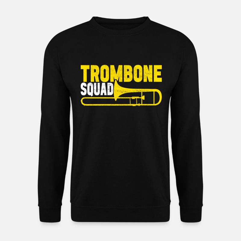 Posaune Trombone - Unisex Sweatshirt - black