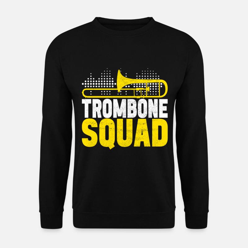 Posaune Trombone - Unisex Sweatshirt - black