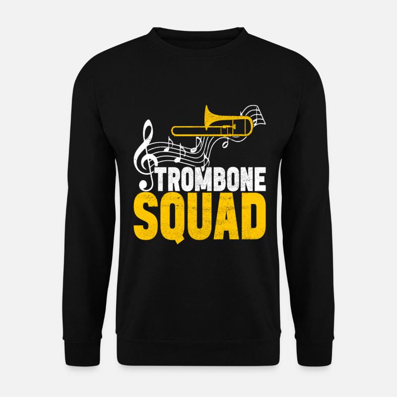 Posaune Trombone - Unisex Sweatshirt - black