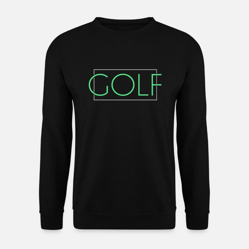 Golf lettering - Unisex Sweatshirt - black