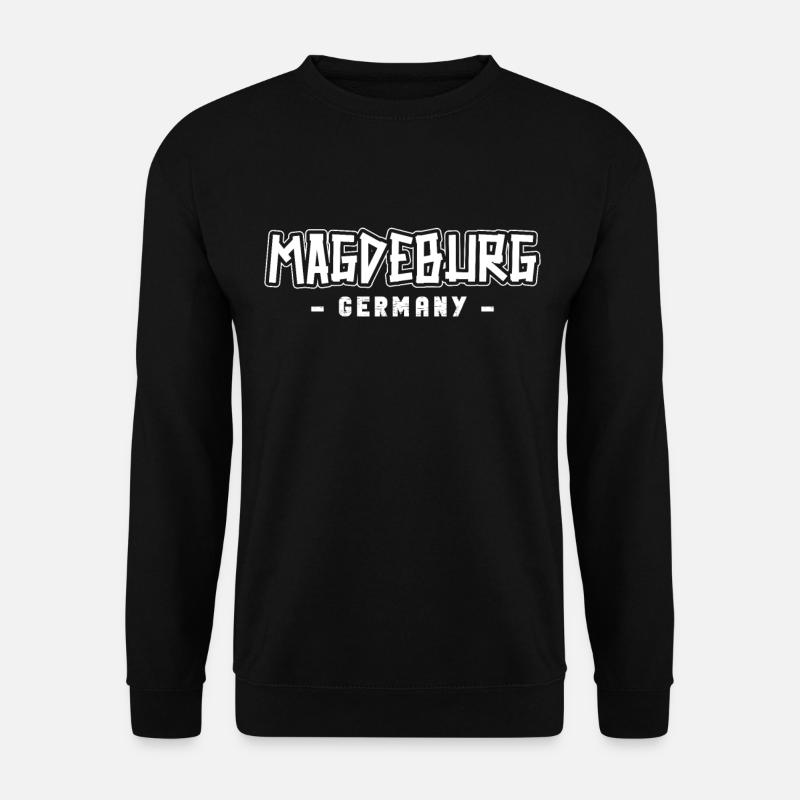 Magdeburgerin Magdeburger Magdeburg - Unisex Sweatshirt - black