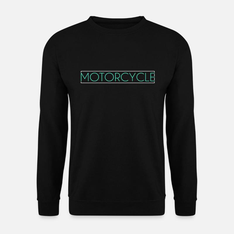 Motorcycle lettering - Unisex Sweatshirt - black