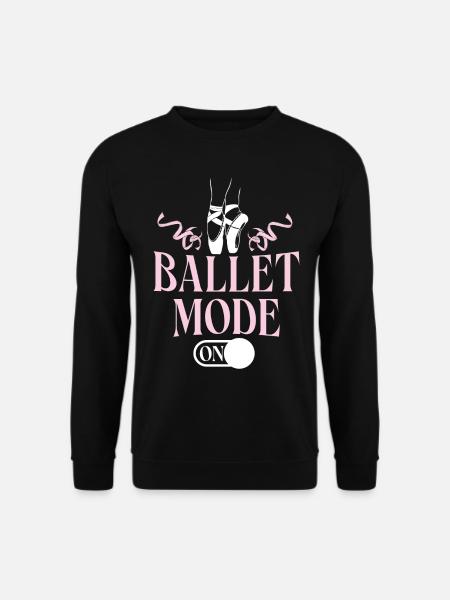 Ballet Dancer Dance Girl Ballerina - Unisex Pullover - Schwarz