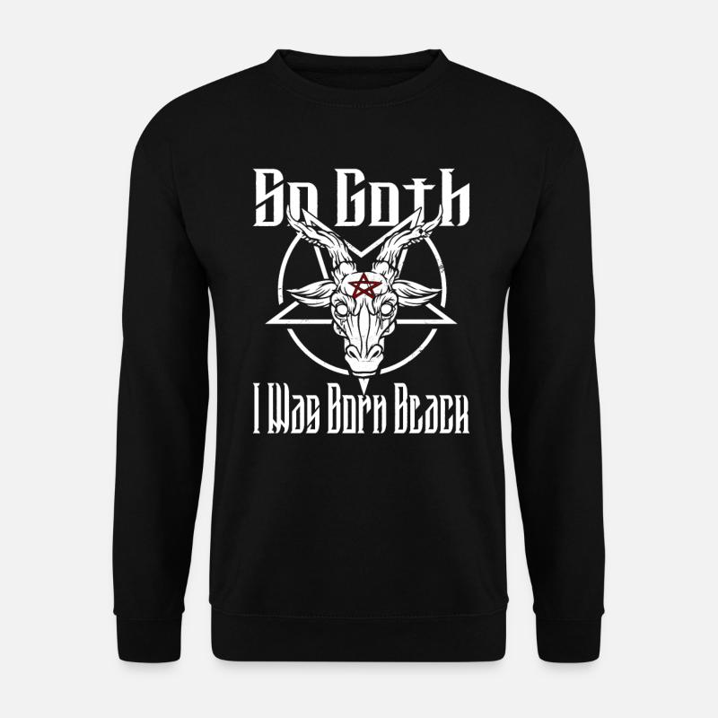 Satan Beelzebub Devil Gothic Pentagram Mystical - Unisex Sweatshirt - black