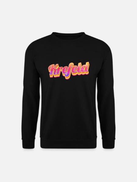 Krefelderin Krefelder Krefeld - Unisex Sweatshirt - black