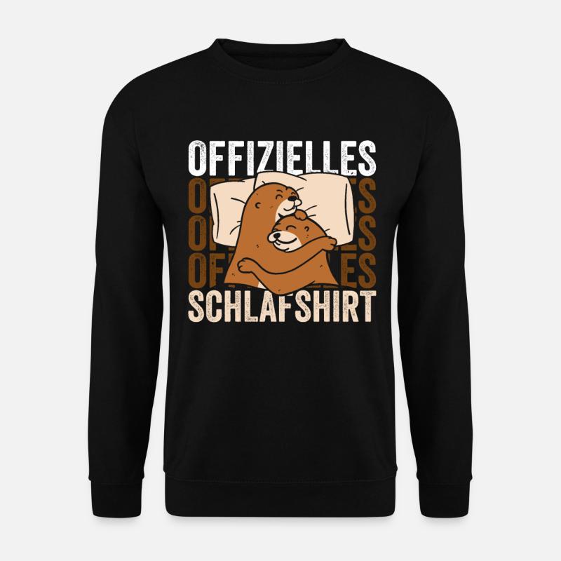 Offizielles Schlafshirt - Unisex Pullover - Schwarz