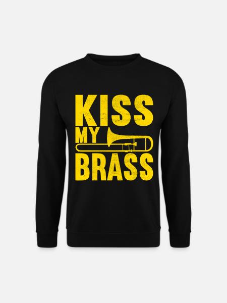 Posaune Trombone - Unisex Sweatshirt - black