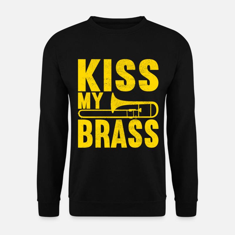 Posaune Trombone - Unisex Sweatshirt - black