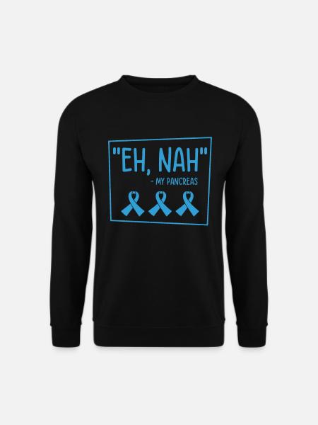 Diabetic Pancreas Diabetes Awareness - Unisex Sweatshirt - black