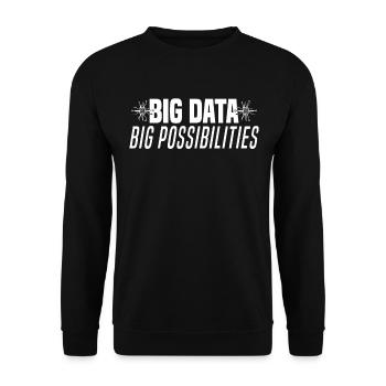 Internet Of Things IOT Programmierer Admin IT - Unisex Pullover - Schwarz - Vorne - Alina (178cm) & Michal (187cm)