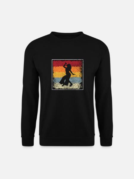 Singing Retro - Unisex Sweatshirt - black